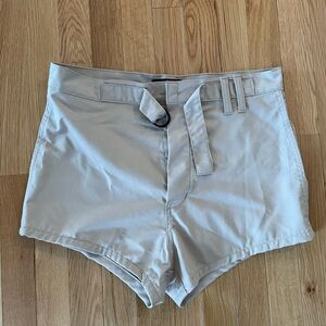 Men’s Tan Military Style Shorts